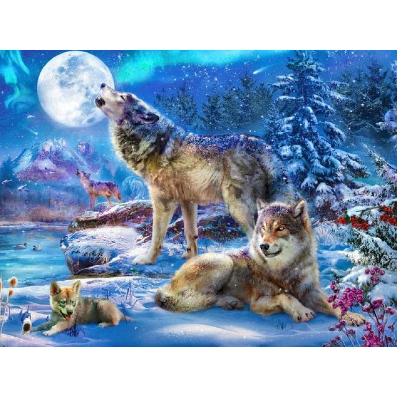 Wolfsfamilie 2
