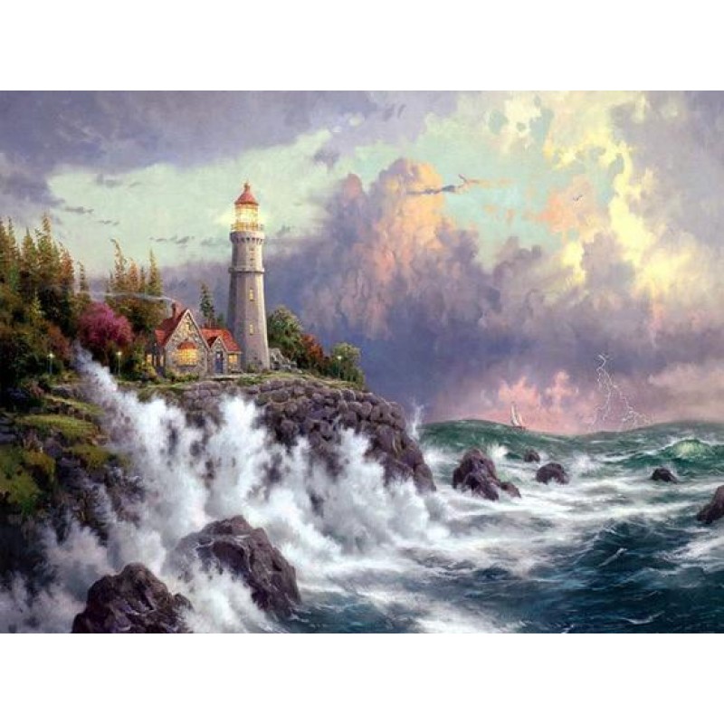 Leuchtturm in der Br...